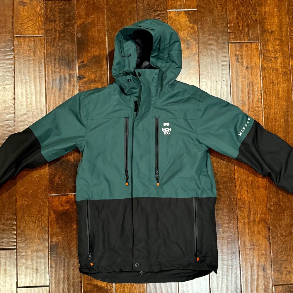 Montec Fawk Snowboard Jacket Men Dark Atlantic/Black